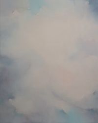 Conny Luley, Wolkenlicht #9, 100 x 80 cm, 2020